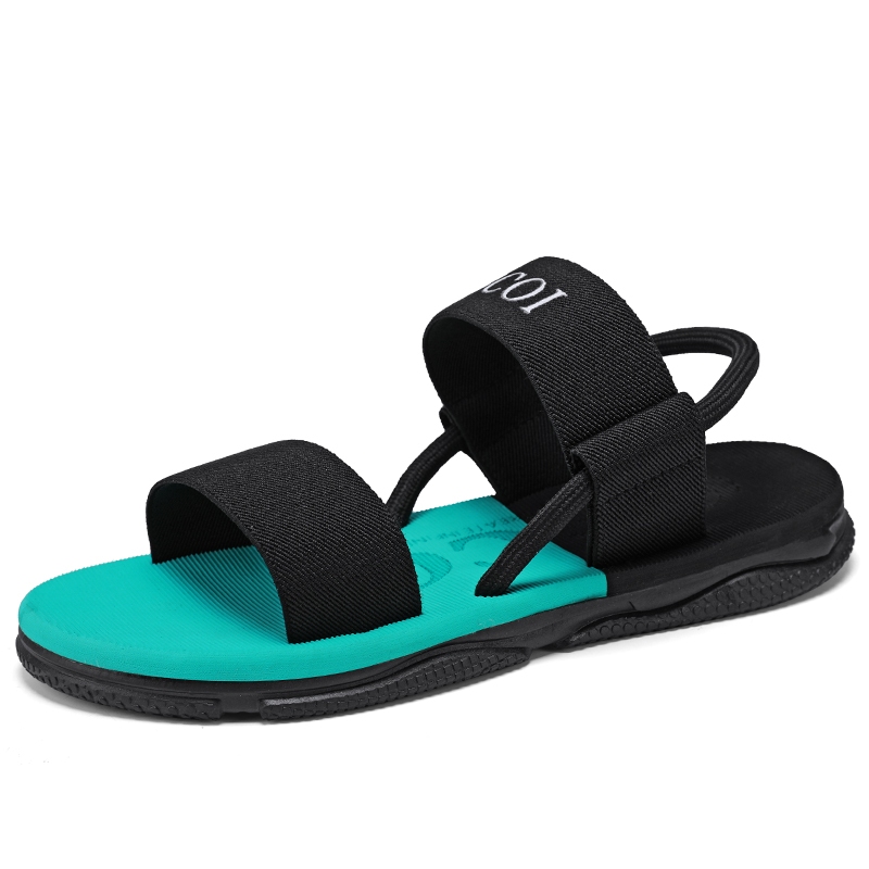 รองเท้าแตะลําลอง กันลื่น ระงับกลิ่น ระบายอากาศได้ดี เหมาะกับเดินชายหาด แฟชั่นฤดูร้อน สําหรับผู้ชาย