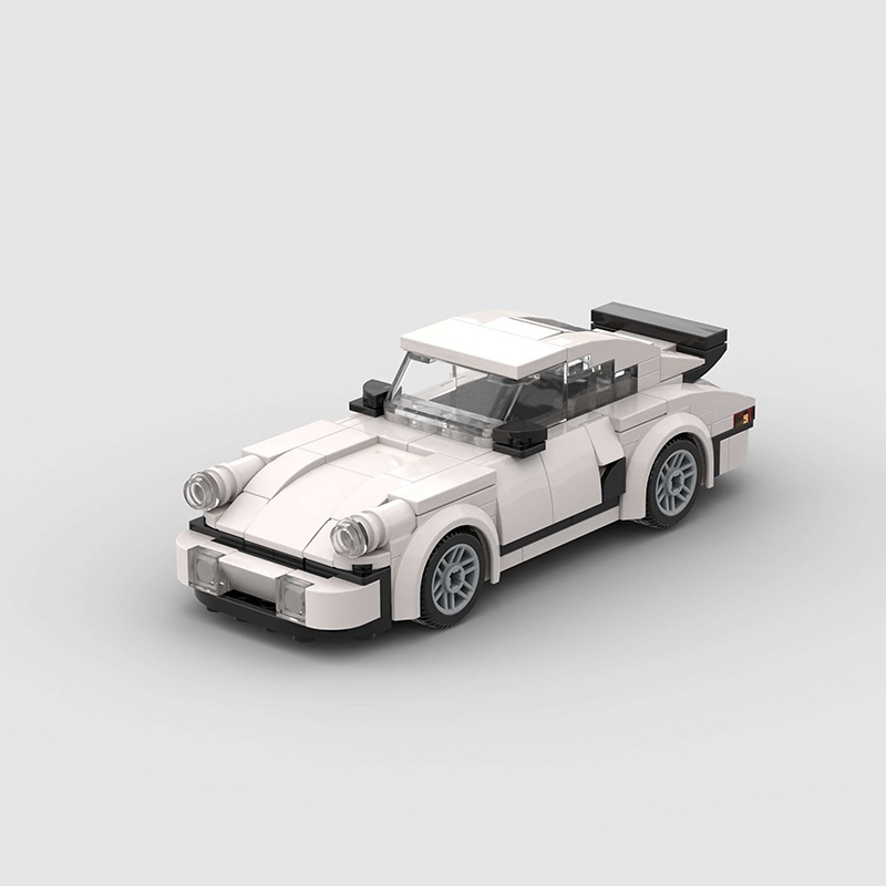 【Porsche 911 Super Racing Cars】ของเล่นตัวต่อเลโก้ MOC สําหรับเด็ก 196 ชิ้น