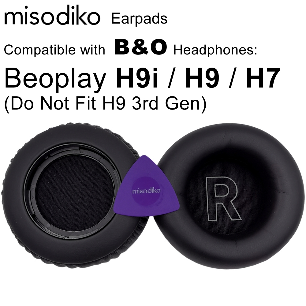 Misodiko แผ่นครอบหูฟัง แบบเปลี่ยน สําหรับ B&O Beoplay H9i H9 H7
