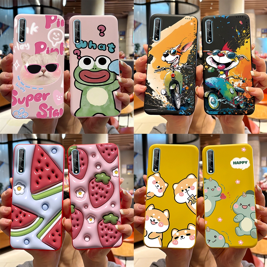 เคสซิลิโคนนิ่ม ลายการ์ตูน สําหรับ Huawei Y8P 2020 Huawei Y8P AQM-LX1 Y 8P