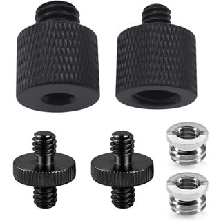 อะแดปเตอร์สกรูขาตั้งกล้อง สามขา 1/4 นิ้ว ตัวผู้ เป็น 3/8 นิ้…