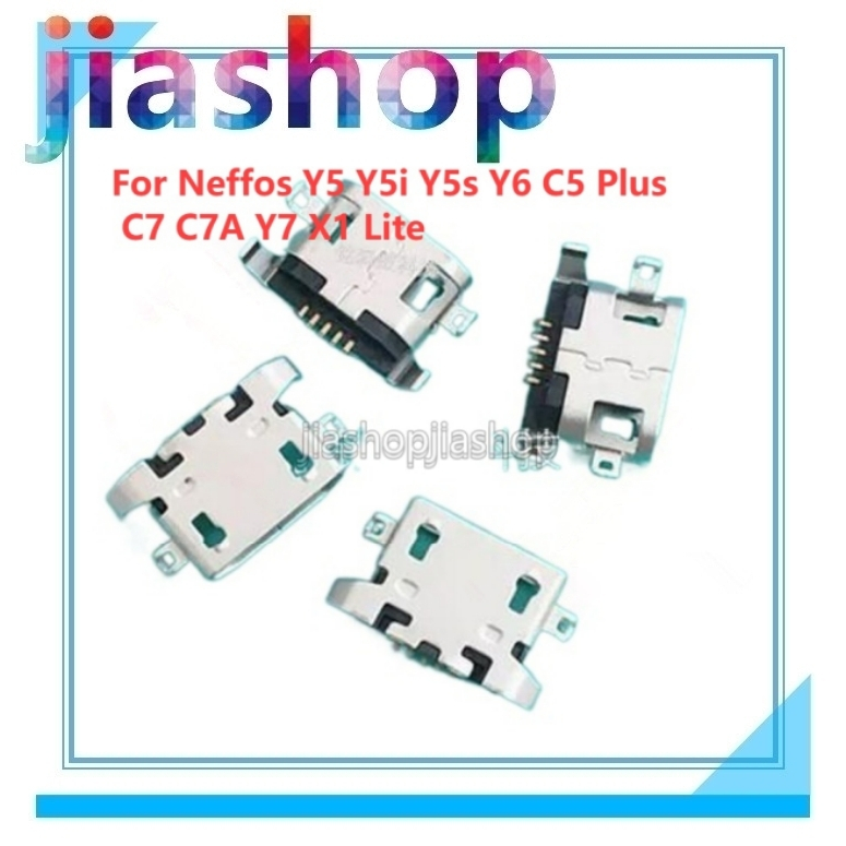 ใหม่ ของแท้ พอร์ตชาร์จ USB สําหรับ Neffos Y5 Y5i Y5s Y6 C5 Plus C7 C7A Y7 X1 Lite 10-50 ชิ้น