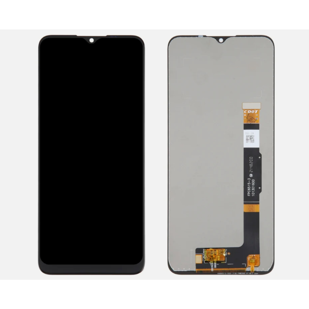 จอแสดงผล LCD สีดํา Touch Screen Digitizer Assembly เหมาะสําหรับ TCL 30E 6127H 6127A 6127D 6127I 30V 