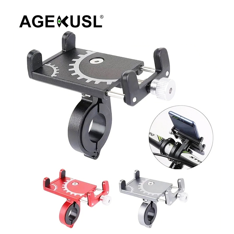 Agekusl ที่วางโทรศัพท์มือถือ แบบพับได้ สําหรับรถจักรยานยนต์ไฟฟ้า Brompton 3Sixty Pikes Royale Camp Crius Trifold Bike