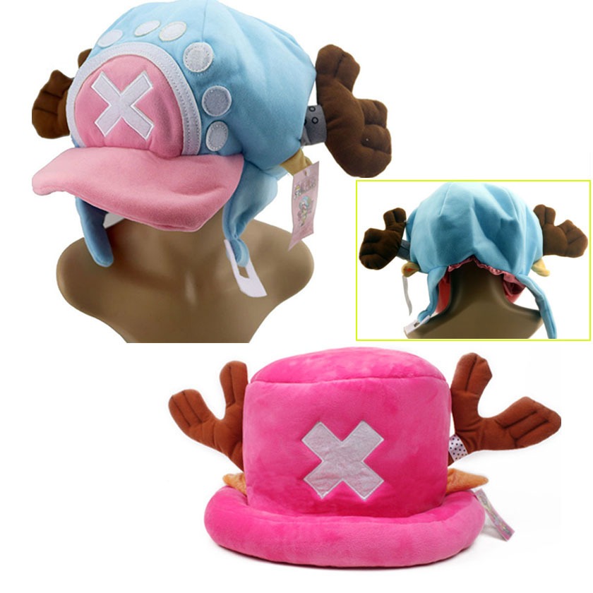 หมวกตุ๊กตานุ่ม รูปการ์ตูน Tony Chopper น่ารัก ให้ความอบอุ่น เหมาะกับของขวัญวันหยุดฤดูหนาว สําหรับผู้หญิง