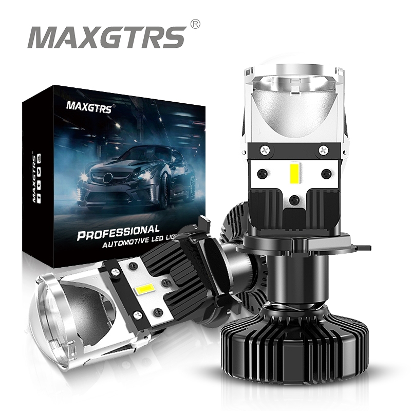 Maxgtrs หลอดไฟหน้ารถยนต์ LED H4 9003 HB2 2 ชิ้น