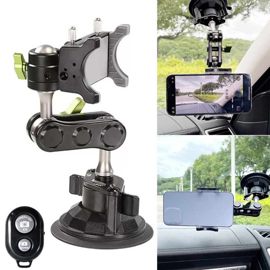 ที่วางโทรศัพท์มือถือ GPS อเนกประสงค์ หมุนได้ 360 องศา ป้องกันการตก สําหรับรถยนต์