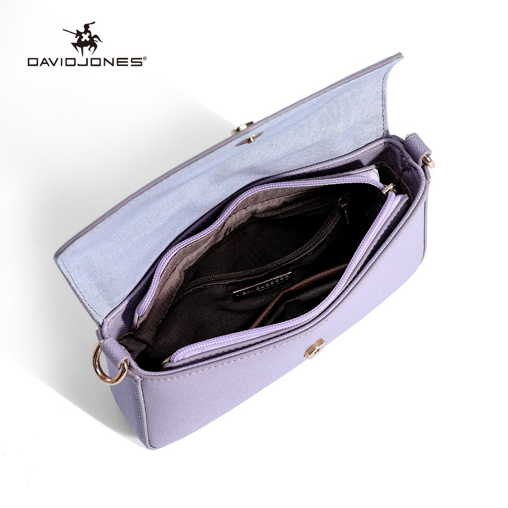 David Jones Paris กระเป๋าสะพายข้าง เก็บสะสม ใหม่ สําหรับผู้หญิง
