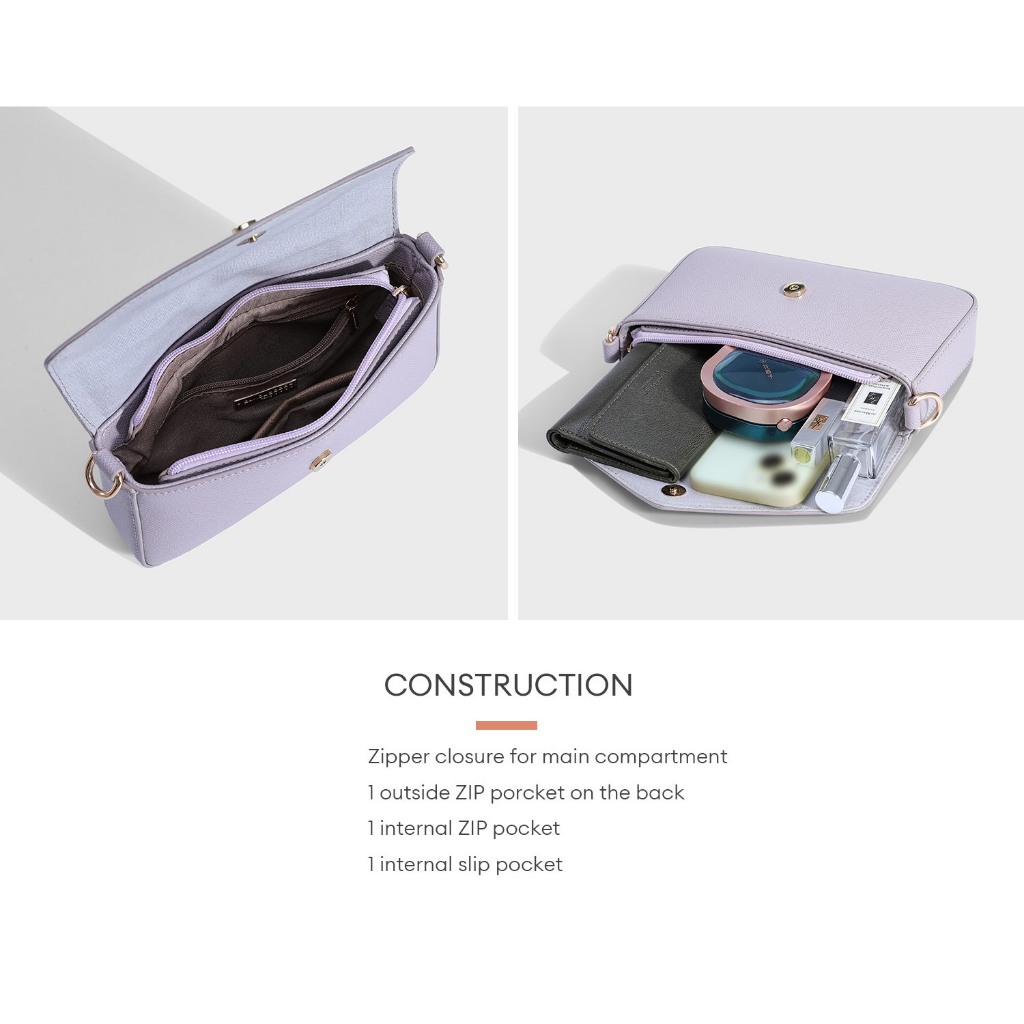 David Jones Paris กระเป๋าสะพายข้าง เก็บสะสม ใหม่ สําหรับผู้หญิง