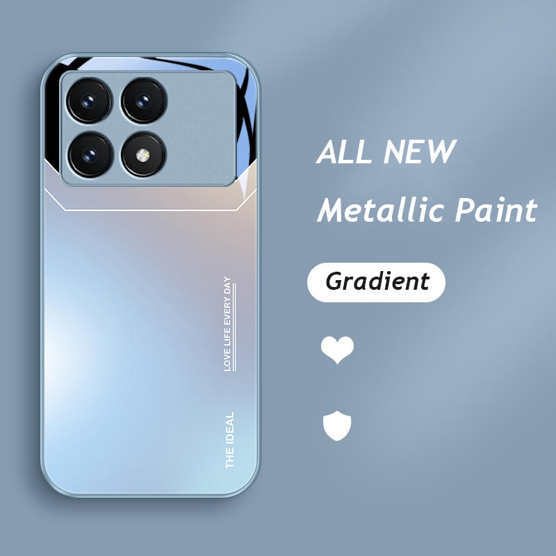 เคสโทรศัพท์มือถือแบบนิ่ม กันกระแทก ไล่โทนสี แฟชั่นหรูหรา สําหรับ Xiaomi POCO X6 5G X6 Pro 5G POCOX6 POCOX6Pro X 6 X65G