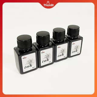 Thunlit หมึกเติมปากกาหมึกซึม สีดำ 20ml เขียนลื่น ไม่มีหมึกติด ซื้อ 1 แถม 1 ขายส่งอุปกรณ์การเรียน