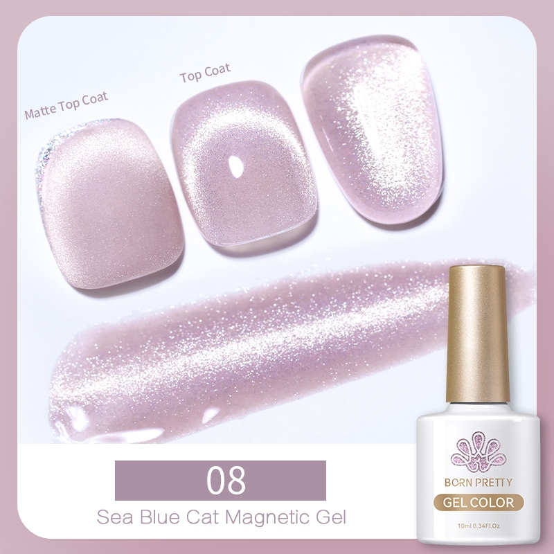 Born PRETTY ยาทาเล็บเจล แม่เหล็ก UV LED 6 มล. 7 มล.
