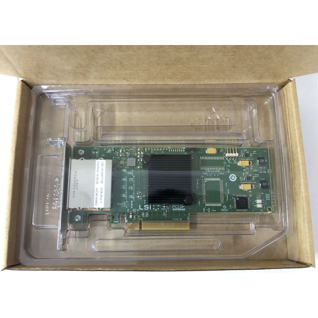 Lsi 9200-8e 6Gbps 8-lane external SAS HBA IT Mode ZFS FreeNAS unRAID NoROM Full Height Low Profile