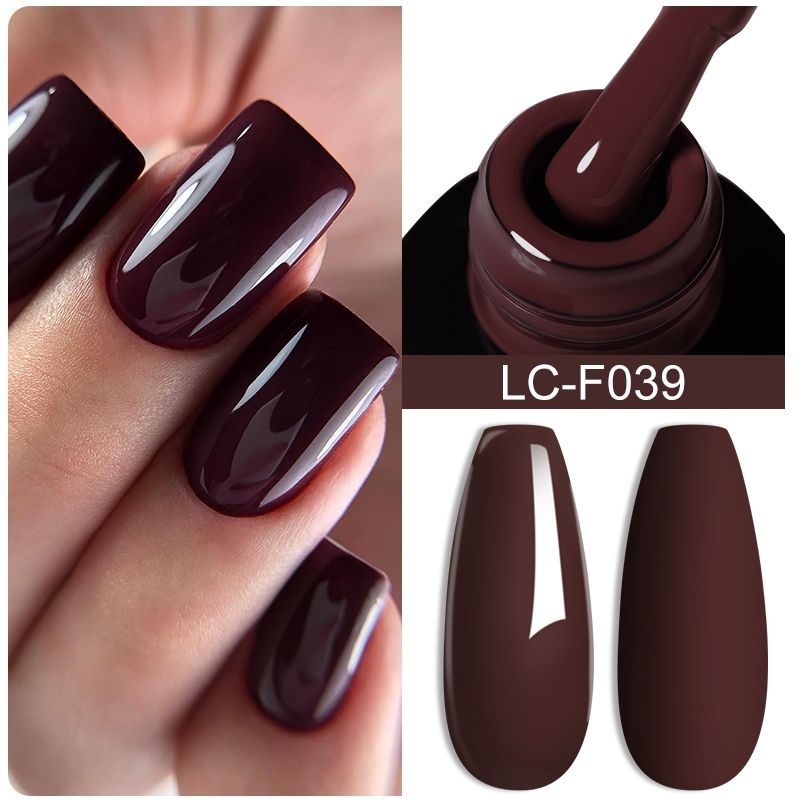 Lilycute ยาทาเล็บเจล กลิตเตอร์ สีชมพู สีฟ้า สีม่วง 7 มล. 1 ขวด