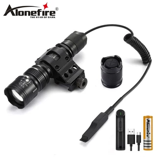 Alonefire TK104 XM-L2 ไฟฉาย LED ซูมได้ กันน้ํา สําหรับตั้งแคมป์กลางแจ้ง