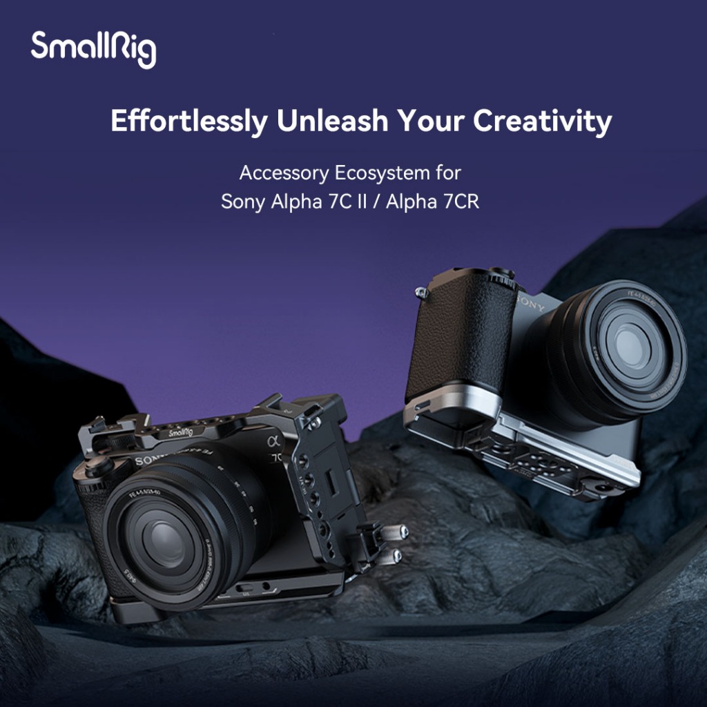SMALLRIG ชุดกรง ขนาดเล็ก สําหรับ Sony Alpha 7C II Alpha 7CR #4422 #4438 #4439 #4