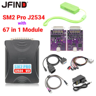 ⭐⭐⭐Sm2 PRO J2534 V2.21.22 ใหม ่ VCI ECU โปรแกรมอ ่ าน Dongle 67 IN 1 V1.20 OBD เครื ่ องมือ PCM BENCH 67 IN 1 ECU FLASH เครื ่ องมือ EEPROM FLASH