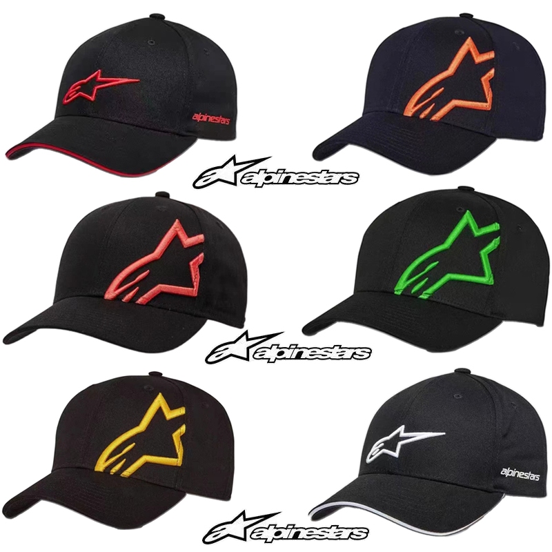 A Star alpinestars หมวกเบสบอล กันแดด ระบายอากาศ สําหรับขี่รถจักรยานยนต์ ออฟโร้ด