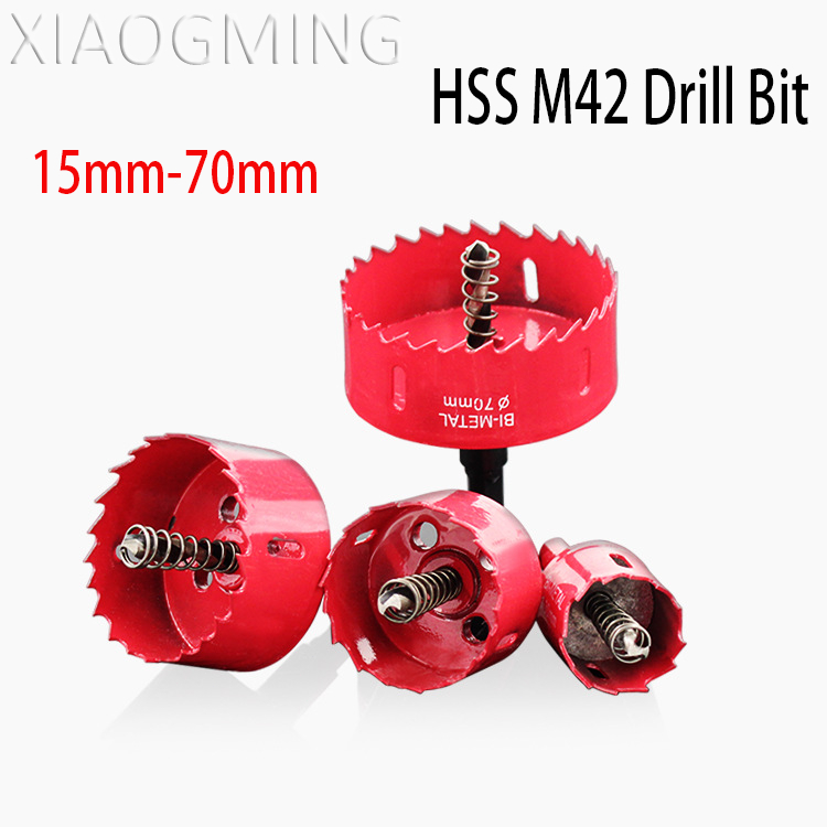 ดอกสว่านโฮลซอ HSS BI-METAL 15 มม.-70 มม. M42 ความเร็วสูง