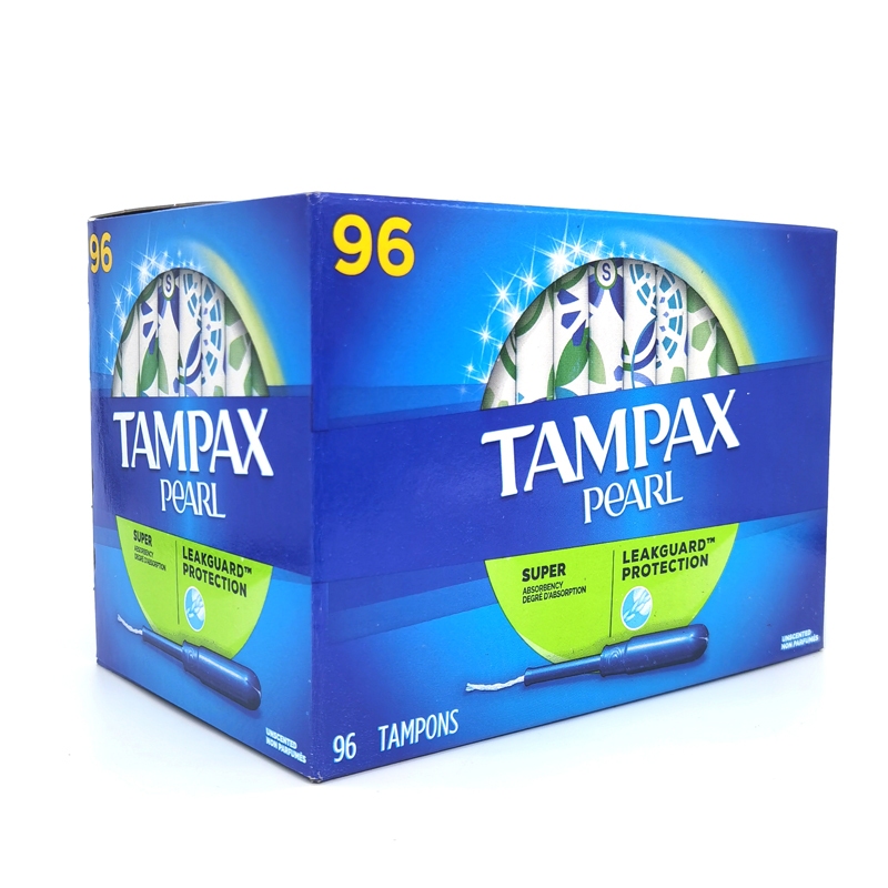 Tampax ผ้าอนามัยแบบสอด ขนาดพิเศษ 96 ชิ้น