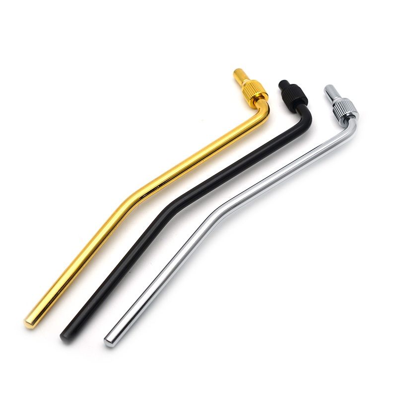 6 มม. (M6) สกรูกีตาร์ไฟฟ้า Tremolo Arm Whammy Bar Thread สีดํา/โครเมี่ยม/ทอง
