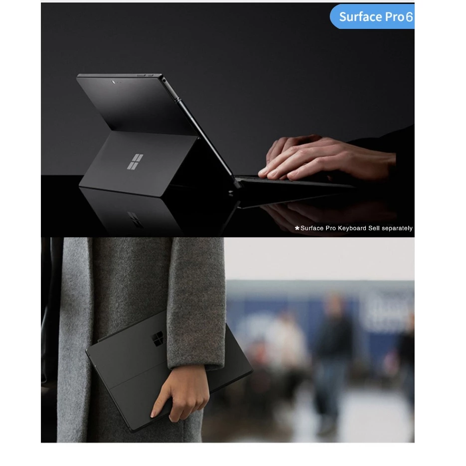 Microsoft Surface Pro2 Pro3 Pro4 Pro5 Pro6 Pro7 Pro7+ Surface go1/go2/go3 แล็ปท็อป 2-in-1 Windows 10/11 ระบบ พร้อมหน้าจอสัมผัส (WiFi /กล้อง /ลําโพง /minid p/tfช่องเสียบการ์ด) thumbnail 9