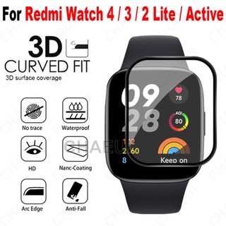 3D ฟิล์มกันรอยหน้าจอสําหรับ Redmi Watch 6 5 Active Lite / Redmi Watch 4 3 2 Lite /  Mi Watch Lite