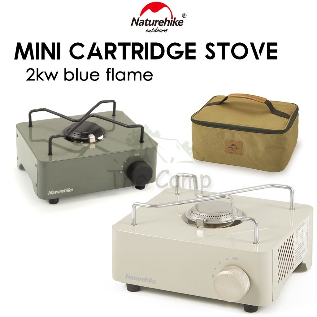 Naturehike เตาแก๊สคาสเซ็ต ขนาดเล็ก แบบพกพา 2KW สําหรับตั้งแคมป์ ปิกนิกกลางแจ้ง