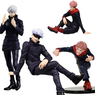 โมเดลฟิกเกอร์ Jujutsu Kaisen Gojo Satoru Itadori Yuji สําหรั…
