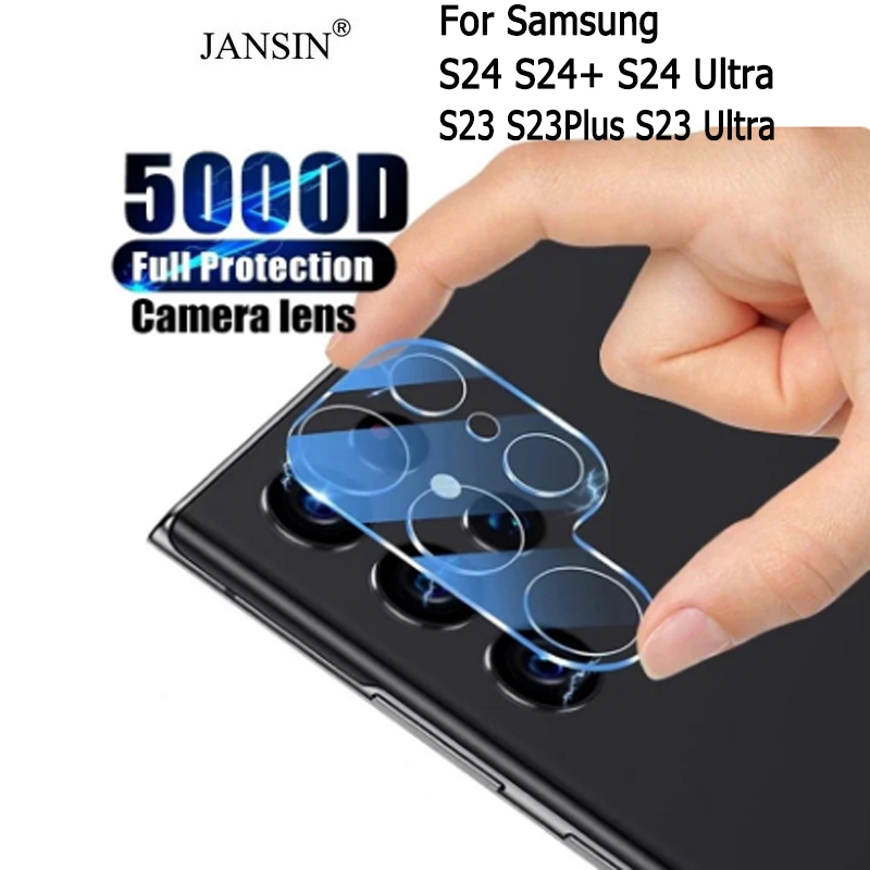 ฟิล์มเลนส์กล้อง Galaxy S24 S23 Ultra 9H ครอบเลนส์แบบใส ฟิล์มกล้อง สำหรับ Samsung Galaxy S24+ S23 Plu