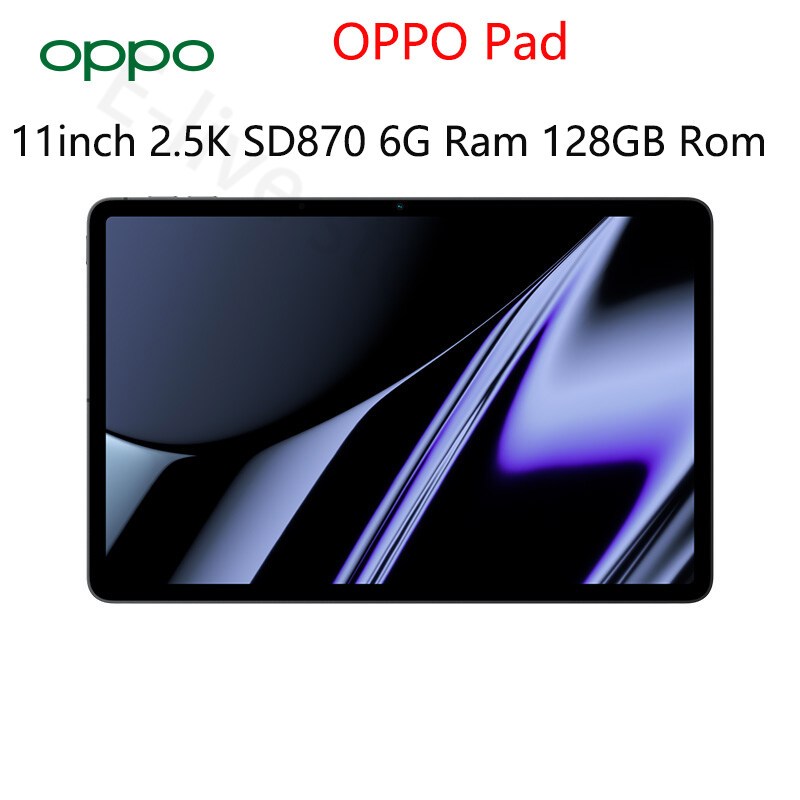 Oppo Pad แท็บเล็ตพีซี 11 นิ้ว แรม 8GB รอม 128GB/256GB รอม 2560*1600 120Hz Snapdragon 870 WIFI 6 8360mAh