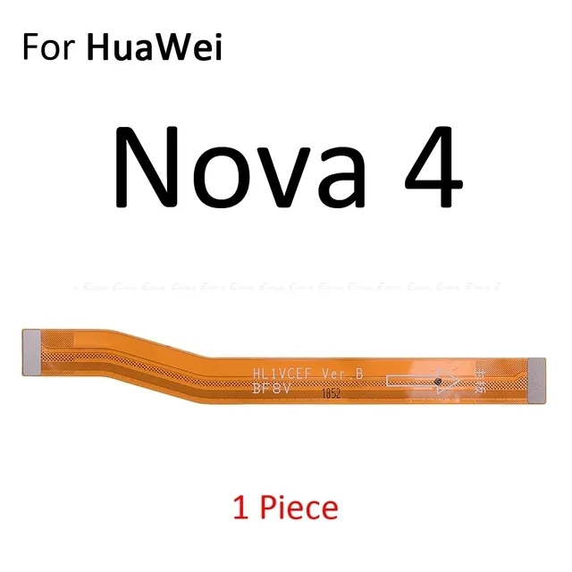 เมนบอร์ดหน้าจอ LCD เชื่อมต่อสายเคเบิลอ่อน สําหรับ Huawei Nova 4 4e 3 3e 3i 2 2S 2i Lite Plus
