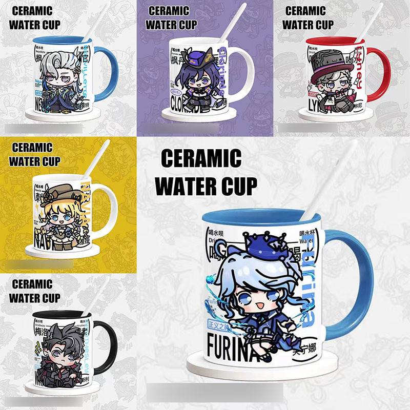 Genshin impact cup แก้วมัค Furina Navia