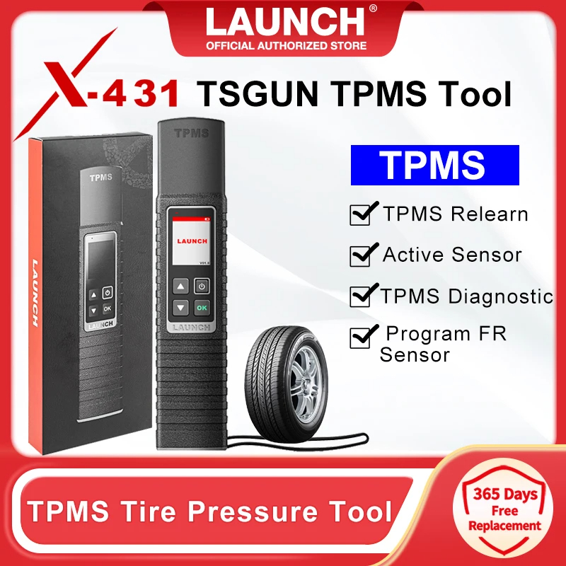 LAUNCH X-431 TSGUN TPMS เครื่องมือตรวจจับแรงดันลมยาง, เรียนรู้, รีเซ็ตและโปรแกรมเซ็นเซอร์ TPMS, ทําง