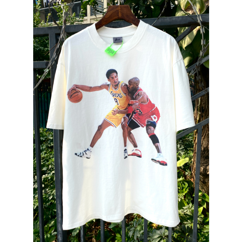 พร้อมส่ง เสื้อยืดแขนสั้นลําลอง ทรงหลวม สไตล์สตรีท แฟชั่นเรโทร