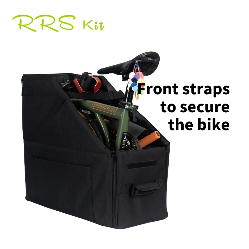 Rrskit กล่องเก็บจักรยานแบบพับได้สําหรับ Brompton Dahon กันน้ํา