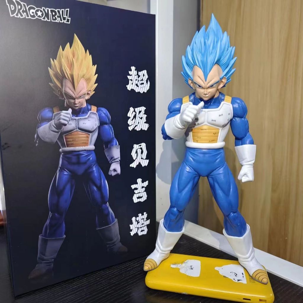 พร้อมส่ง โมเดลฟิกเกอร์ Dragon Ball Super Universe Suit Vegeta GK Super Blue สําหรับตกแต่ง