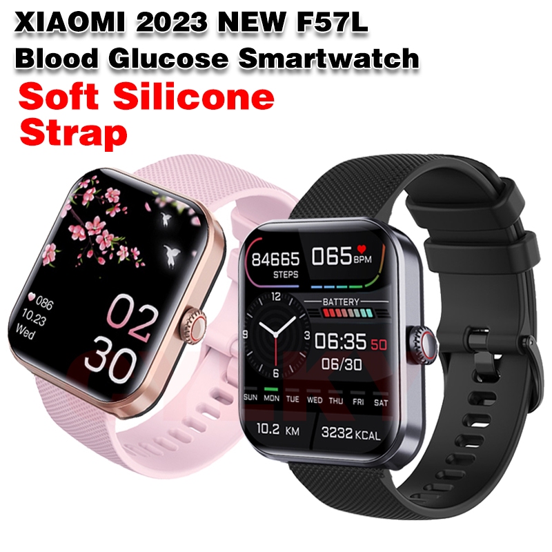 XIAOMI 2023 F57L ใหม่ สายนาฬิกาข้อมือสมาร์ทวอทช์ กลูโคส ทนทาน สําหรับ