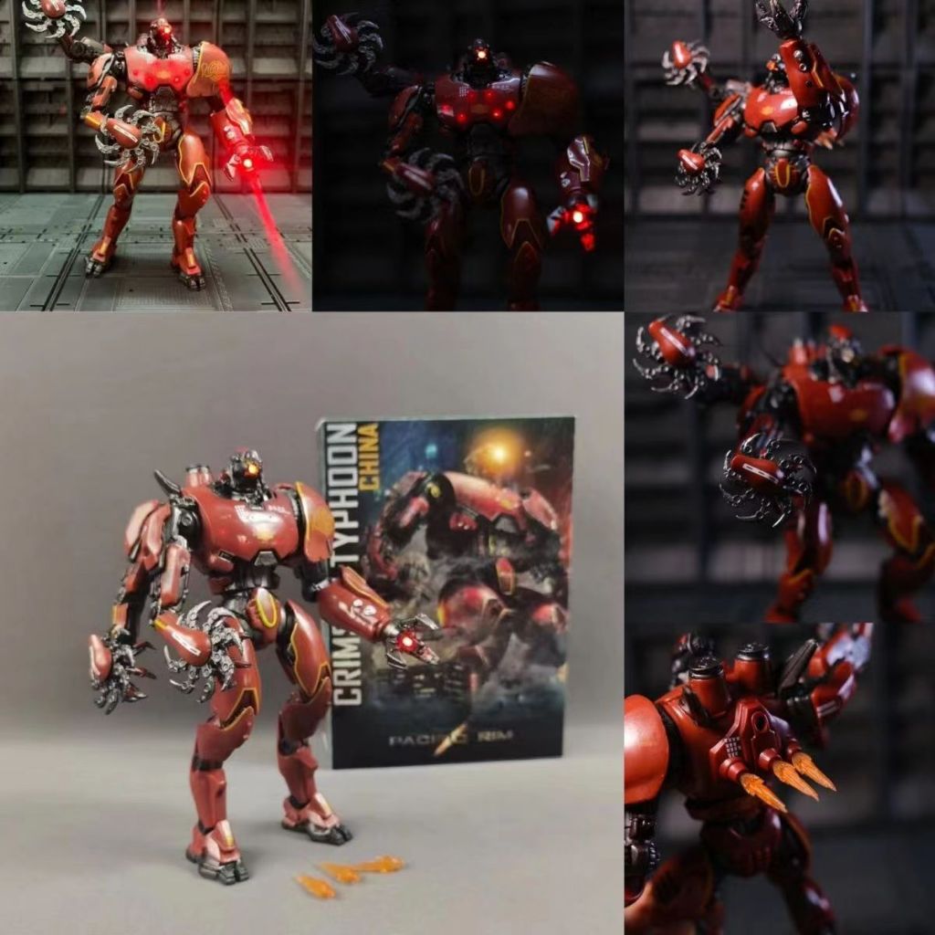 Neca Crimson Typhoon Pacific Rim Striker Eureka Gipsy Avenger Articulado Action Figure ของเล่นเด็ก