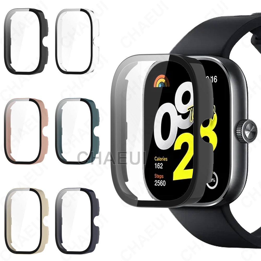 ตัวป้องกันหน้าจอป้องกันเคสพีซีคลุมทั้งหมดสําหรับ Redmi Watch 5 Active 4 3 2 Lite / Poco Watch / Redmi Watch 6
