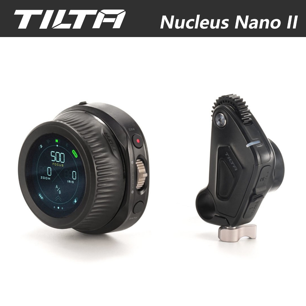Tilta Nucleus N 2.0 WLC-T05 ระบบควบคุมเลนส์ไร้สาย ติดตามโฟกัส Nucleus Nano สําหรับมอเตอร์ RS และ Nuc