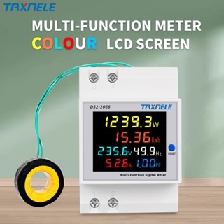 Taxnele D52-2066 AC monitor 110V 220V 100A แรงดันไฟฟ้า Power…