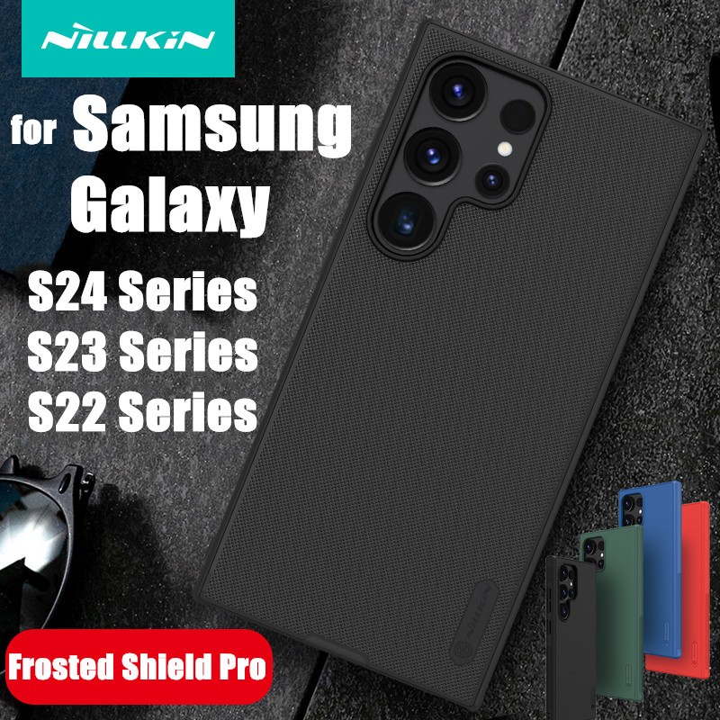 Nillkin Samsung Galaxy S24 S23 S22 Plus Ultra Super Frosted Shield Pro Hard Case
