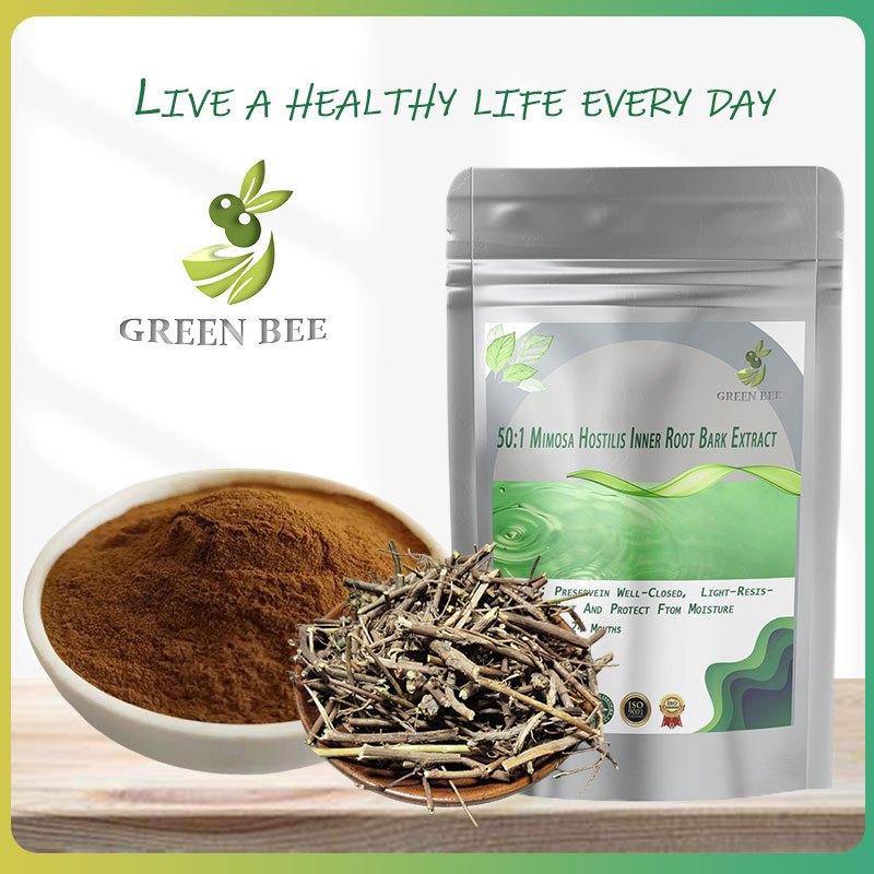 ความบริสุทธิ์สูง50:1 Mimosa Hostilis Inner Root Bark Extract/ช่วยฟื้นฟูการตกและอาการบาดเจ็บ/บรรเทาอา