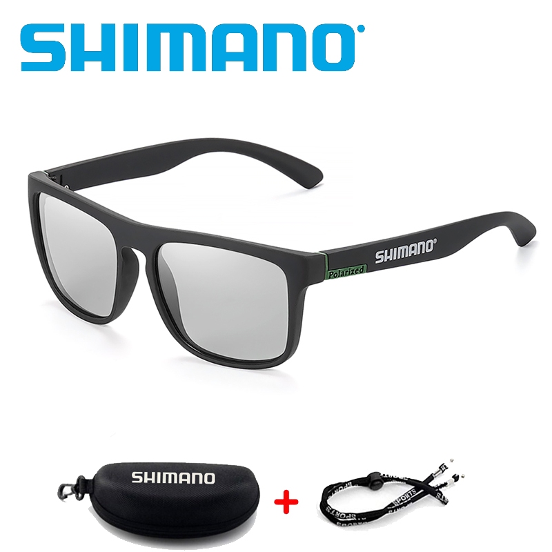 Shimano732 แว่นตาเลนส์โพลาไรซ์ พร้อมเชือกคล้อง เหมาะกับการขี่จักรยาน เล่นกีฬากลางแจ้ง สําหรับผู้ชาย และผู้หญิง