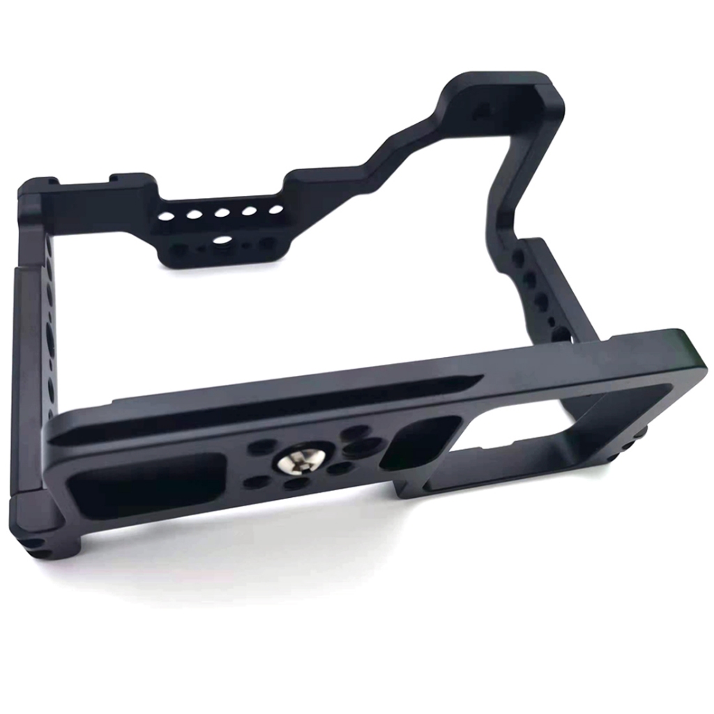 กรงกล้อง Topcine สําหรับ Panasonic GH5 GH5S GH5II กรงอลูมิเนียมเต็มรูปแบบพร้อมที่ยึดรองเท้าเย็นสําหรับไมโครโฟนและแสง - รูปที่ 3