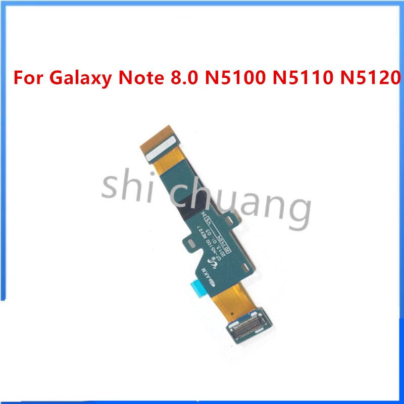 เมนบอร์ดเชื่อมต่อหน้าจอ LCD สายแพ USB สําหรับ Samsung Galaxy Note 8.0 N5100 N5110 N5120