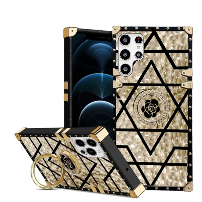เคสหรูหราสําหรับ Samsung Galaxy S25/S24/S23/S22/S21/S20/S10 รองรับ S25 Ultra/S25+/S25edge/S24FE/S24 Ultra/S24+/S23 FE/S23 Ultra/S23+/S22/S21/S20 FE 5G/S20 Ultra/S10 Plus