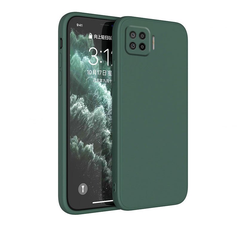 เคส OPPO A73 2020 4G เคสซิลิโคนนิ่ม กันกล้อง สีพาสเทล TPU หนา