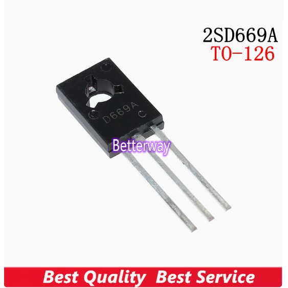 D669A / 2SD669A NPN TRANSISTOR 3 ชิ้น/เซ็ตใหม่